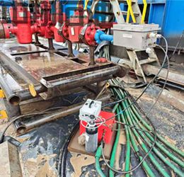 华北油田XX2钻井井筒液位监测技术服务